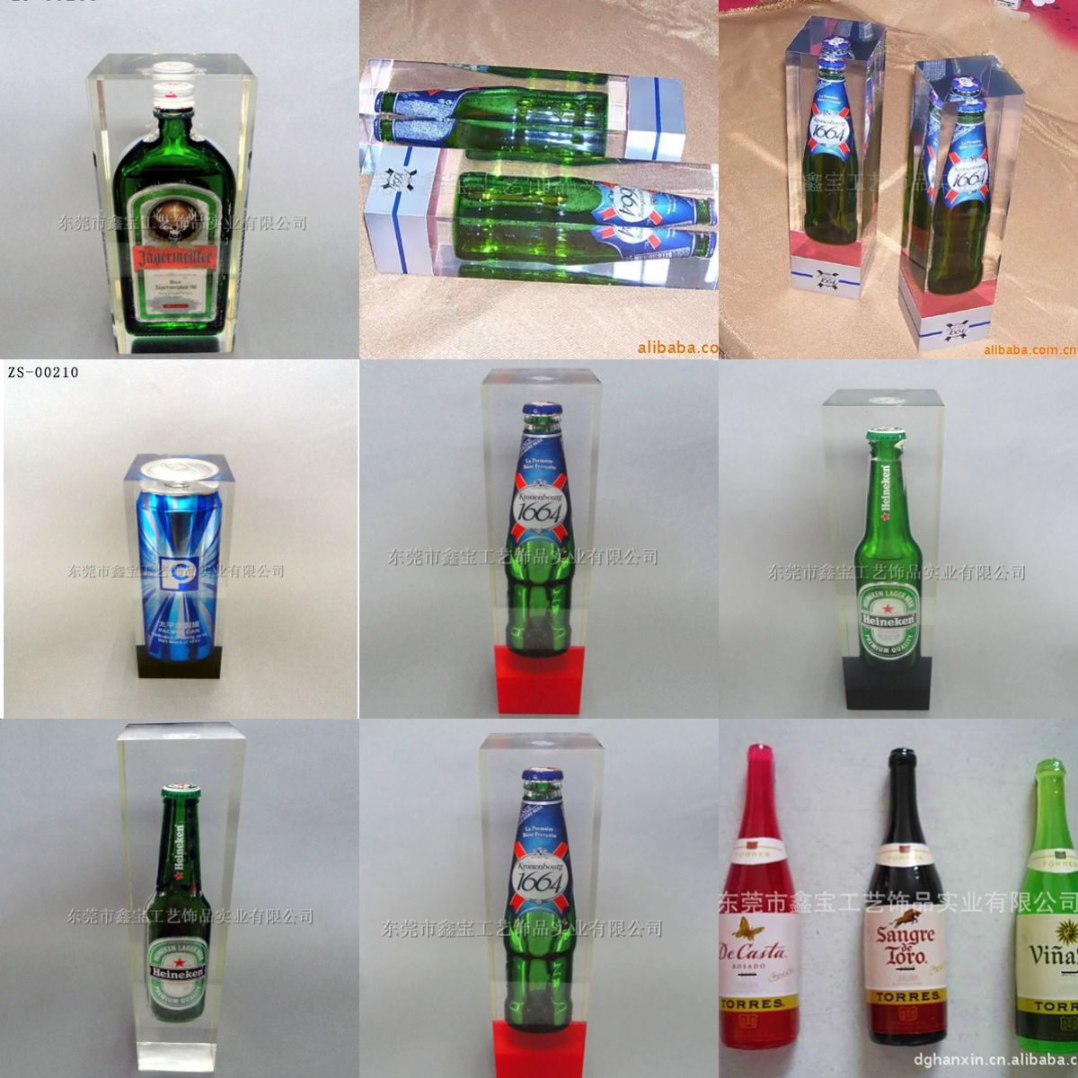 Art Craft Gift Ideas - カスタムエポキシ樹脂ボトルアート、埋め込み型酒類ディスプレイクラフト、企業販促ギフトアイデア