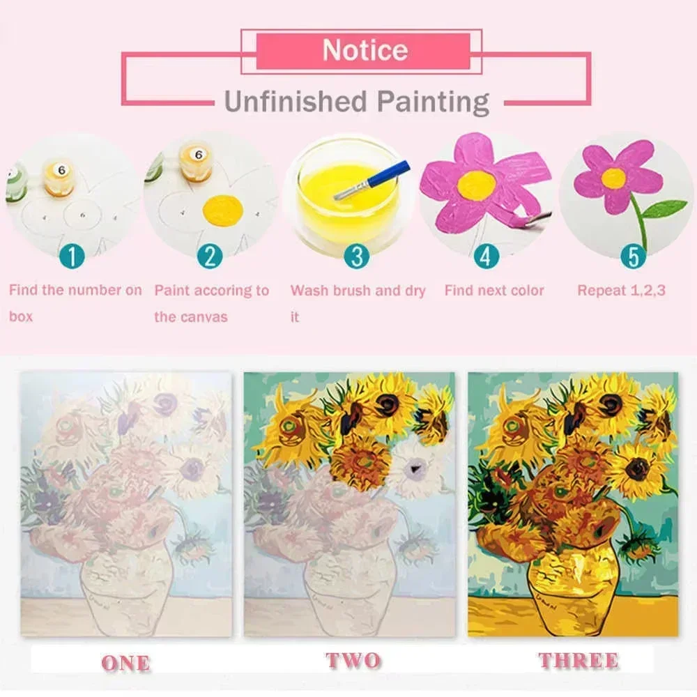 ペイントバイナンバーズキット 大人用 初心者向け 40X50 - Art Craft Rabbit のレビューと価格
