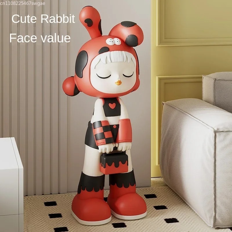 アートカートゥーンガール像 室内ファッションキャラクターモデ - Art Craft Girl のレビューと価格