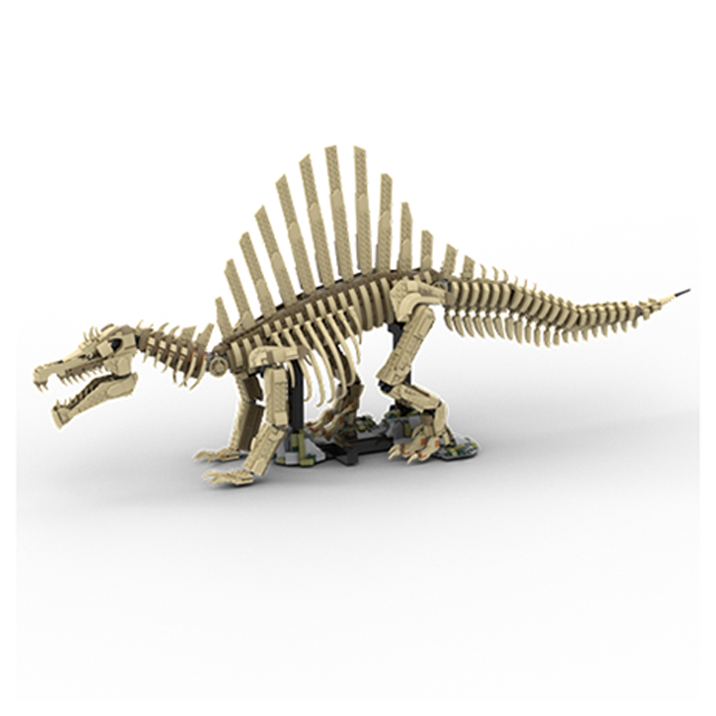 2246ピース MOC 恐竜スピノサウルス化石モデル ビルデ - Art Craft Dinosaurs のレビューと価格