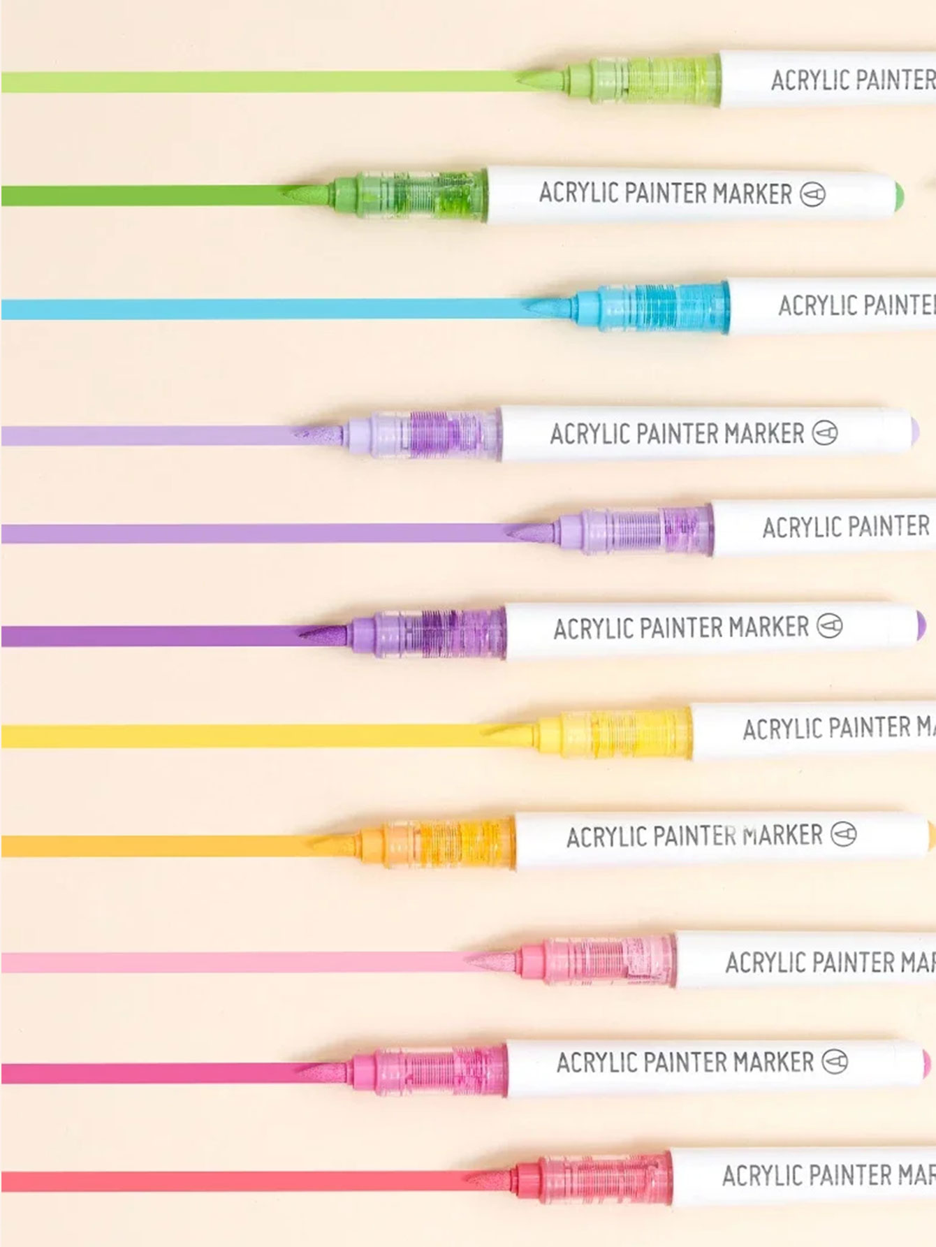 Languo 9本/箱 ソフトブラシアクリルマーカーペンセッ - Illustration Marker Set のレビューと価格