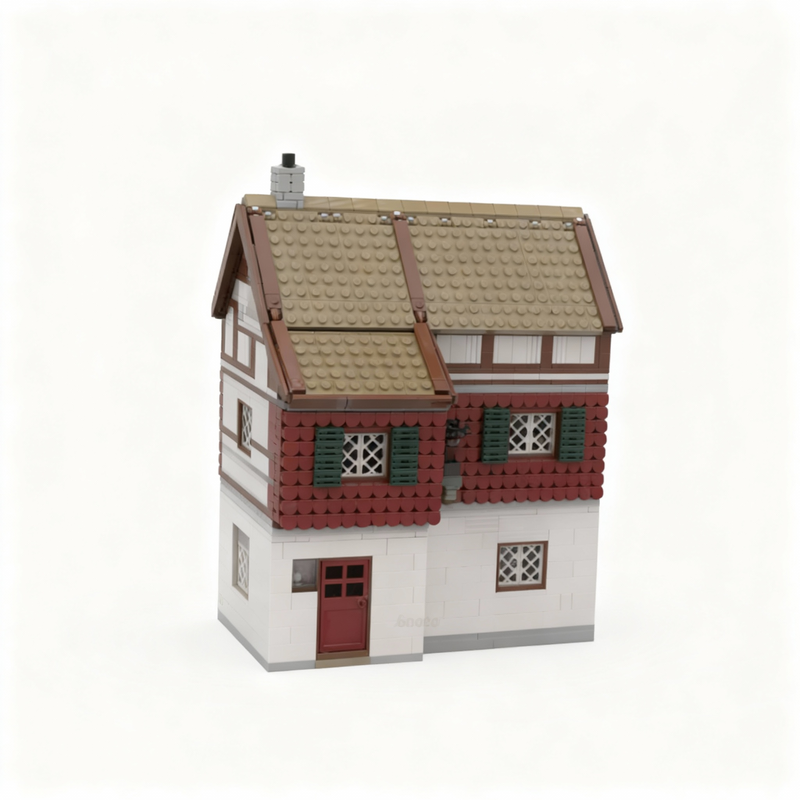 2690ピース MOC モジュラービルディング 旧式住宅モデ - Art Craft Gift Ideas のレビューと価格