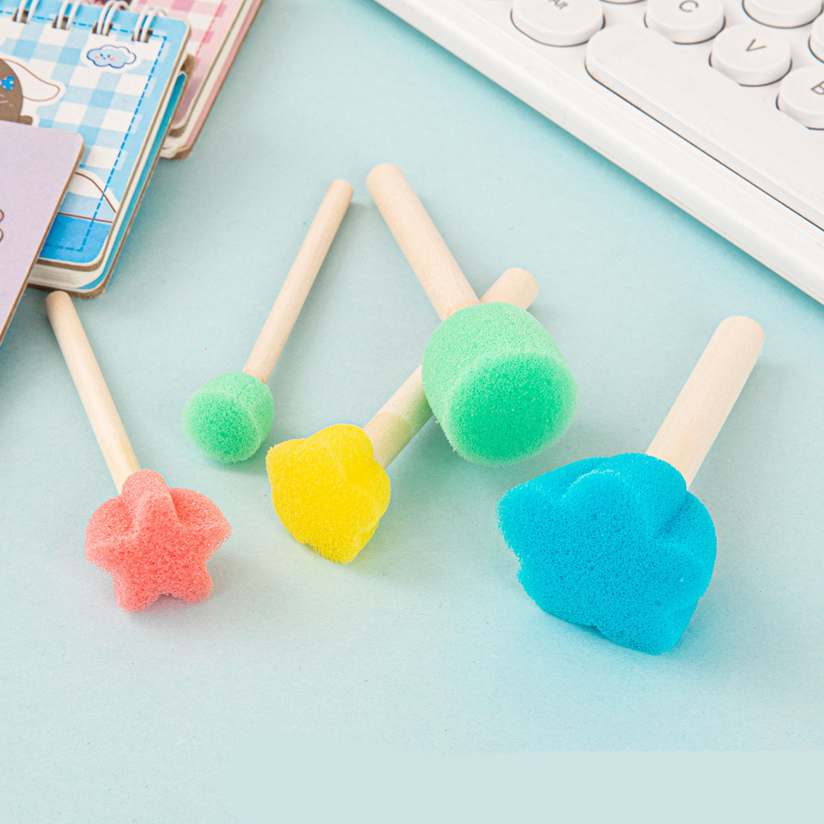 10 個ペイント陶器スポンジペイント用フェイスペイントスポン - Art And Craft With Paint のレビューと価格