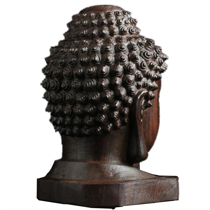 1/2 個木製釈迦牟尼像 6 センチメートルクリエイティブ如 - Art Craft India のレビューと価格