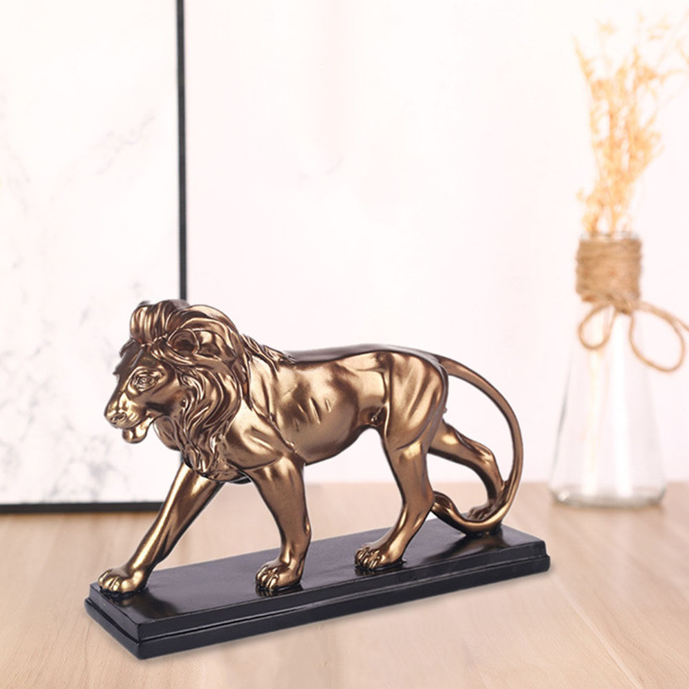 1個入り樹脂製ライオンオーナメント デスクトップ彫刻 装飾工 - Art Craft Gift Ideas のレビューと価格