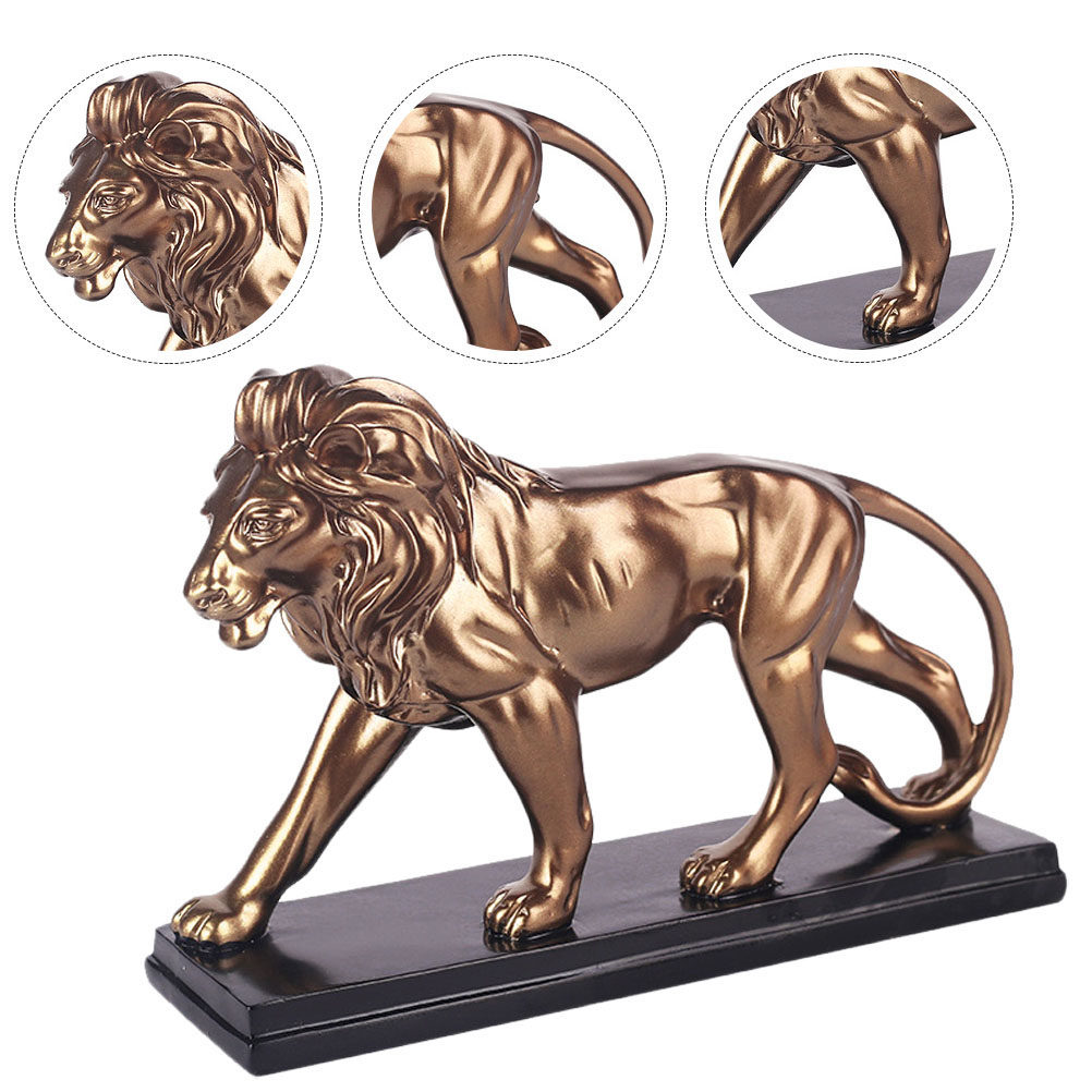 1個入り樹脂製ライオンオーナメント デスクトップ彫刻 装飾工 - Art Craft Gift Ideas のレビューと価格