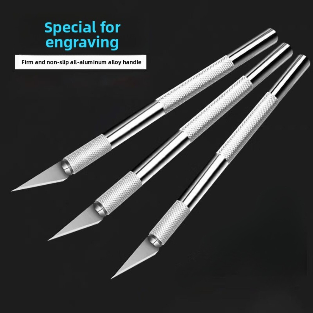 1/5 個の彫刻クラフトツールノンスリップ金属彫刻ペンキット - Art Craft Kits のレビューと価格