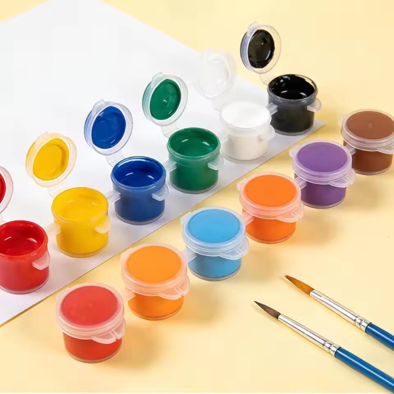 3/5ml 空のペイントポット 蓋付き アートクラフト用品  - Art And Craft With Paint のレビューと価格