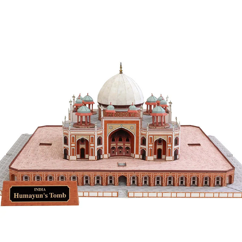 インドのヒューマユンの墓のミニ3Dペーパーモデル,日曜大工の - Art Craft India のレビューと価格