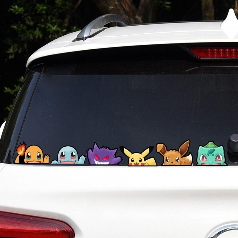 ポケモン自己粘着カーステッカー 防水 トレンド クラフト ユ - Art Craft Materials のレビューと価格