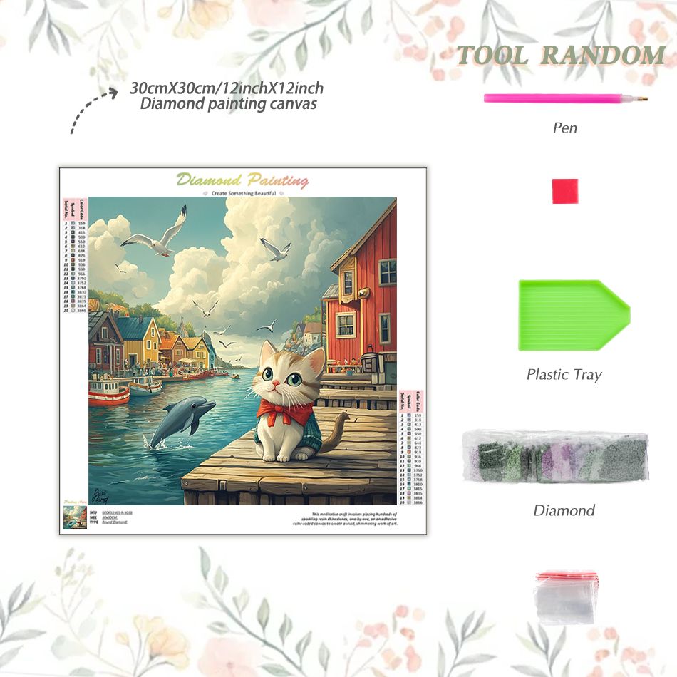 CHENISTORY 猫ダイヤモンドペインティングキット ホ - Art Craft Gift Ideas のレビューと価格